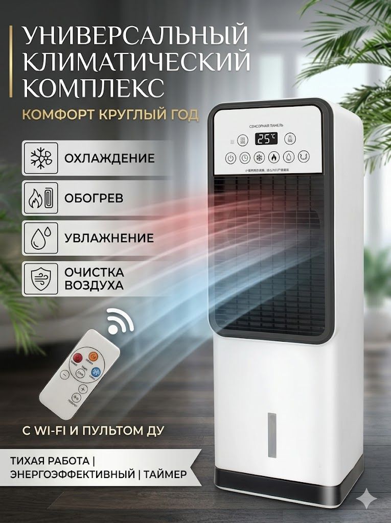 XINYIFANкондиционернапольный,подходитдля100квадратныхметроввпомещении,резервуардляводыобъемом5лОхла