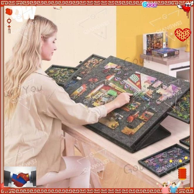 Коврик-столдляпазловсящиками,Столковрикдлясборкипазлов