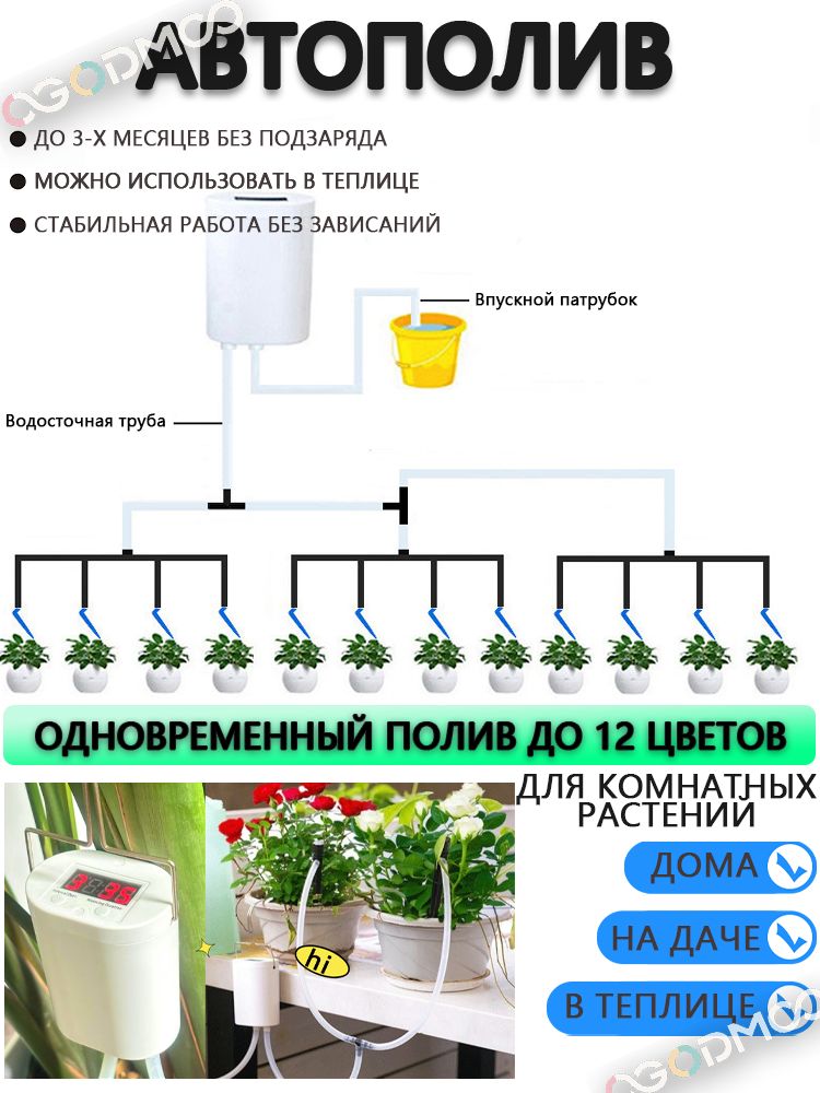 OGODMOOАвтополив,12шт,цветбелый
