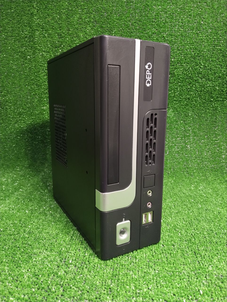 СистемныйблокDepoSky253n(IntelAtomD2500,RAM3ГБ,IntelHDGraphics,),черный