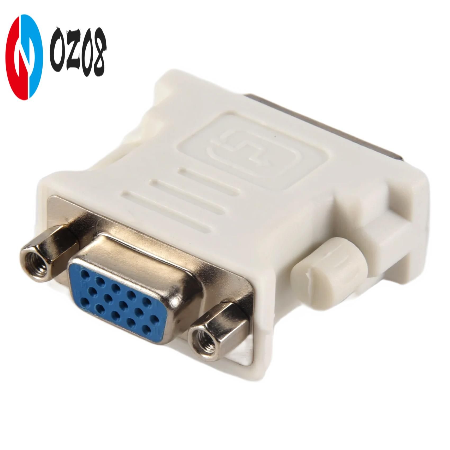 (VFBS)ПереходникDVI"папа"(DVI-D241)на"мама"VGA(15-контактный)