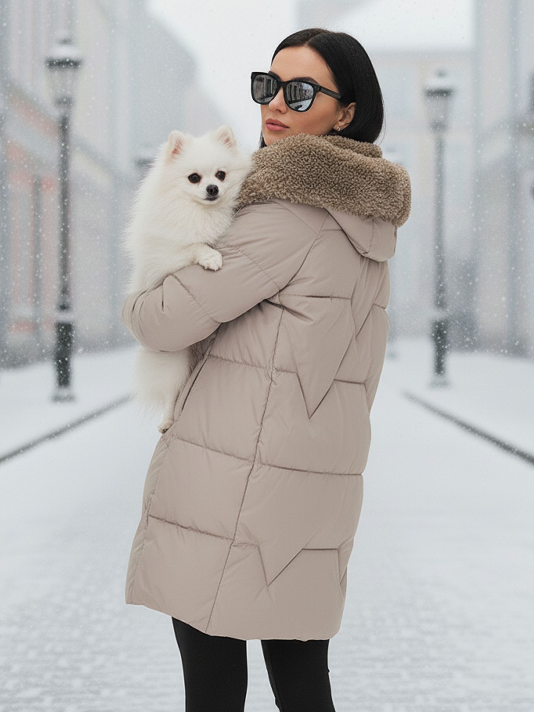 Пуховикōnneженскийзимний