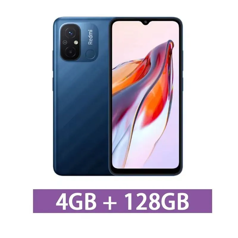 Смартфон Xiaomi Redmi 12C 4/128 ГБ, синий
