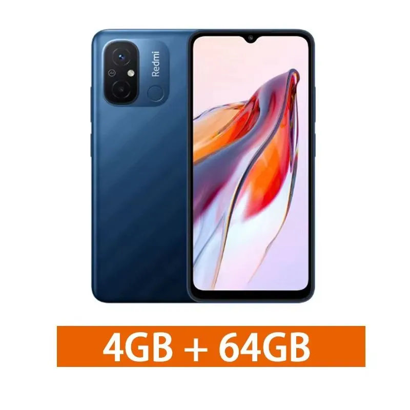 Смартфон Xiaomi Redmi 12C 4/128 ГБ, синий, фото 2