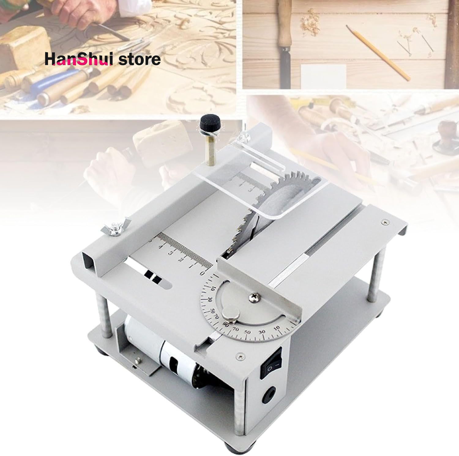 Мини-электрическаяпила,150Вт,регулируемаяскоростьленточнойпилы,глубинарезания35мм,длярезкипластика,акрила,деревянныемоделиручнойработысвоимируками