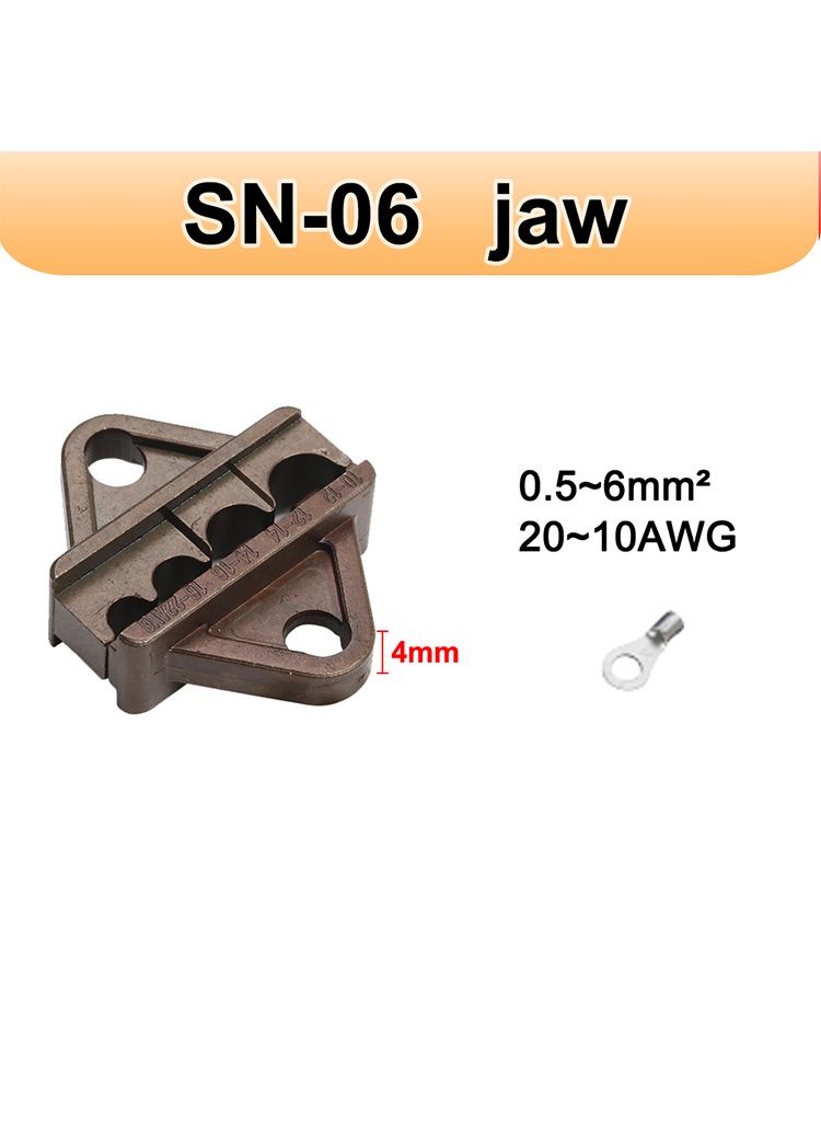 SN28BSN48BSN-2SN02SN0325SN06Наборыматрицвмини-стиледляручногообжимногоинструментасерииSN
