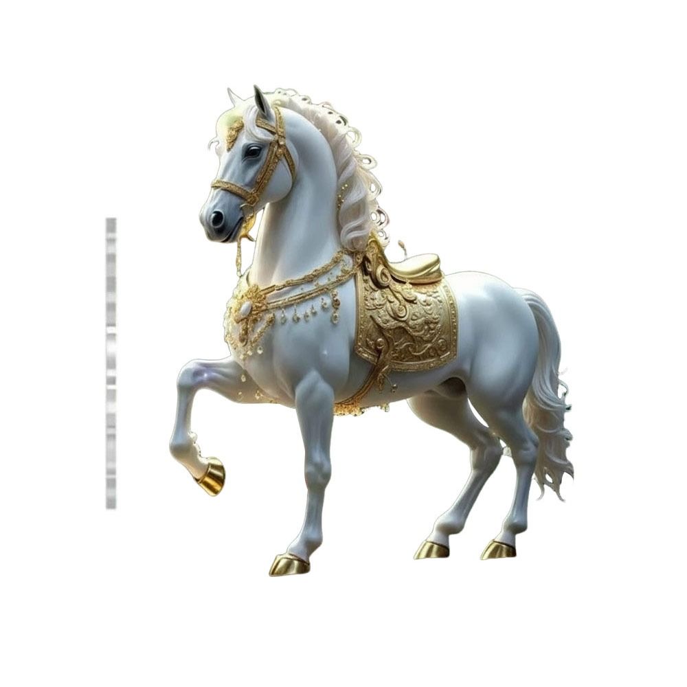 Елочныеукрашениябелый,золотой1шт.