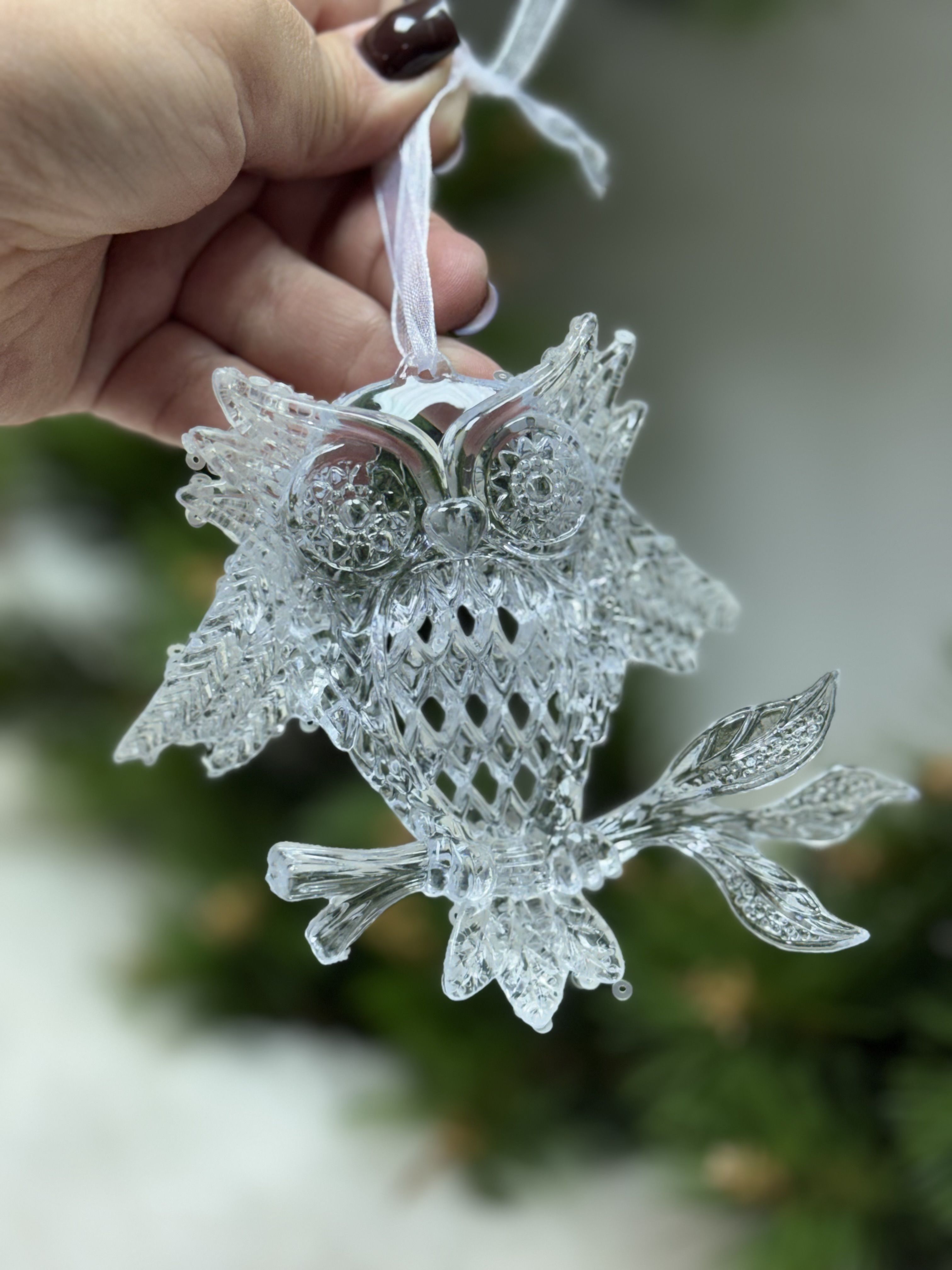 Елочныеукрашения12смСоваСова1шт.