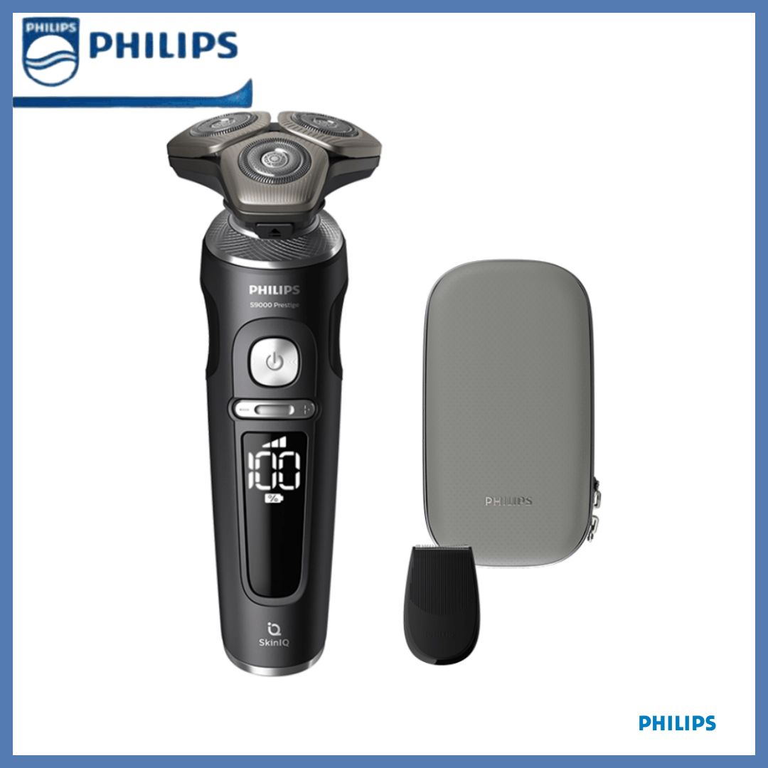 ЭлектробритваPhilips-S9830,серый,оранжевый