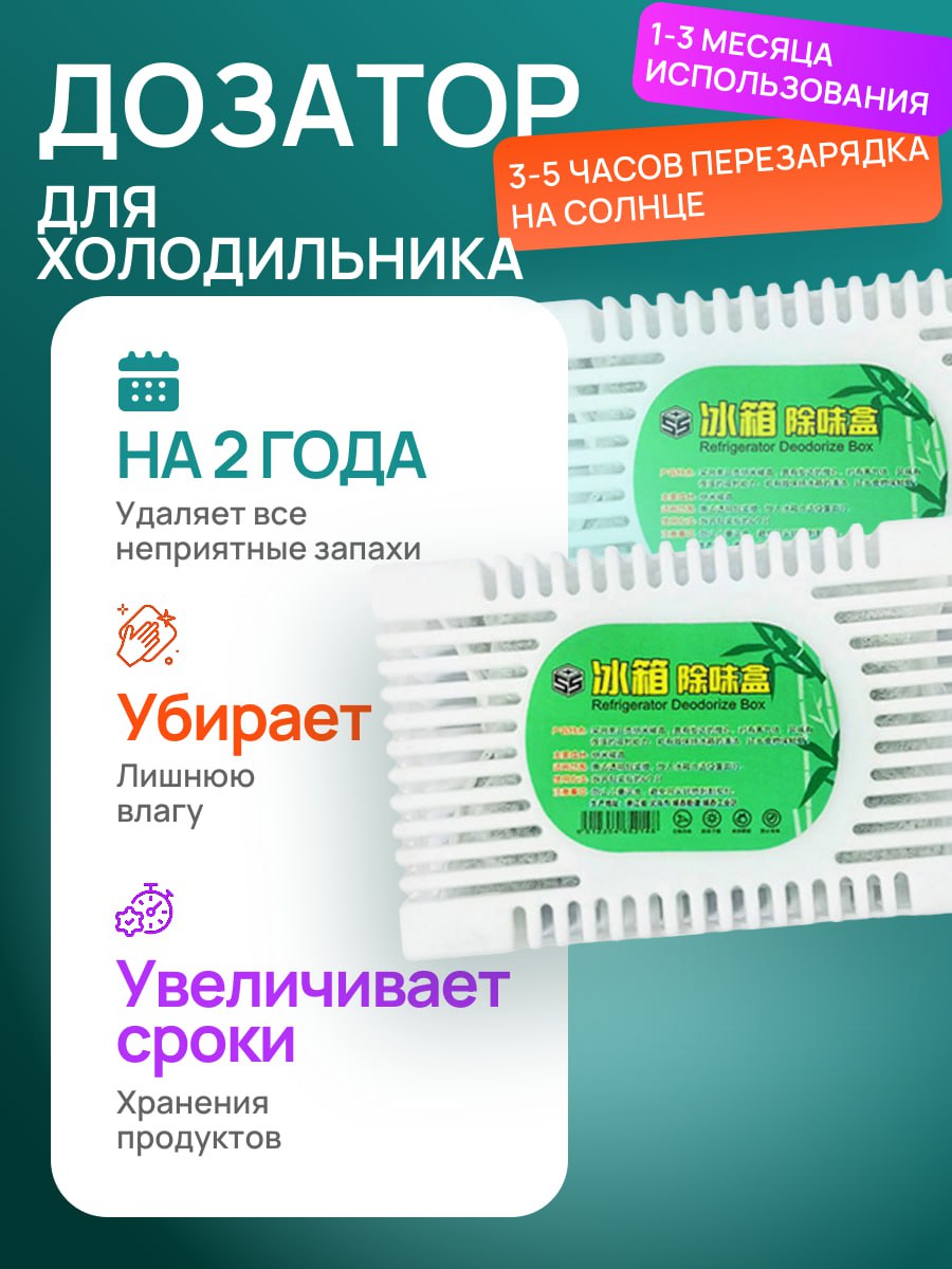 Поглотительзапахадляхолодильника,нейтрализаторнеприятныхзапахов
