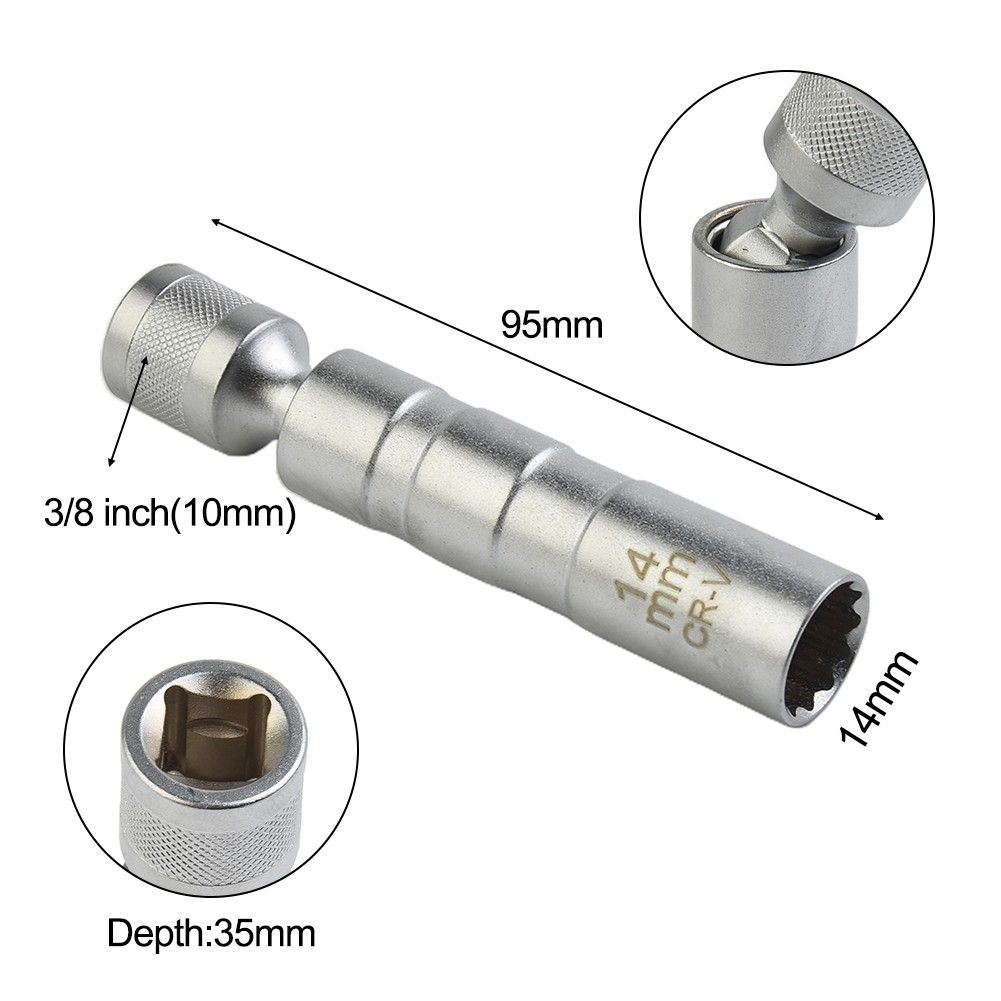 14и16мм,свечнойключ,тонкостенный,привод3/8",подходитдляBMW,дляCRUZEBEN