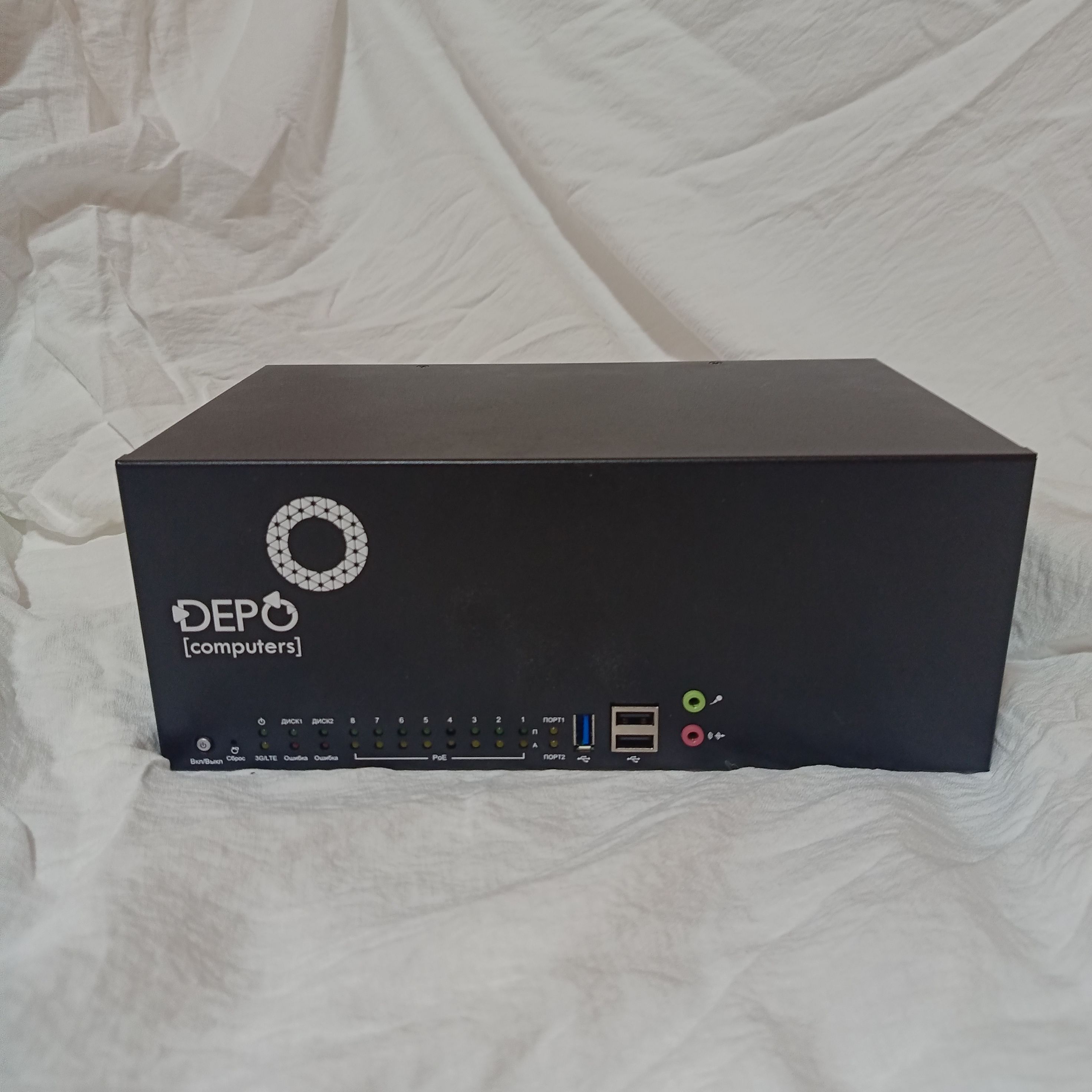 DEPOМини-ПК(IntelCeleronJ1900,RAM8ГБ,IntelHDGraphics,),черный